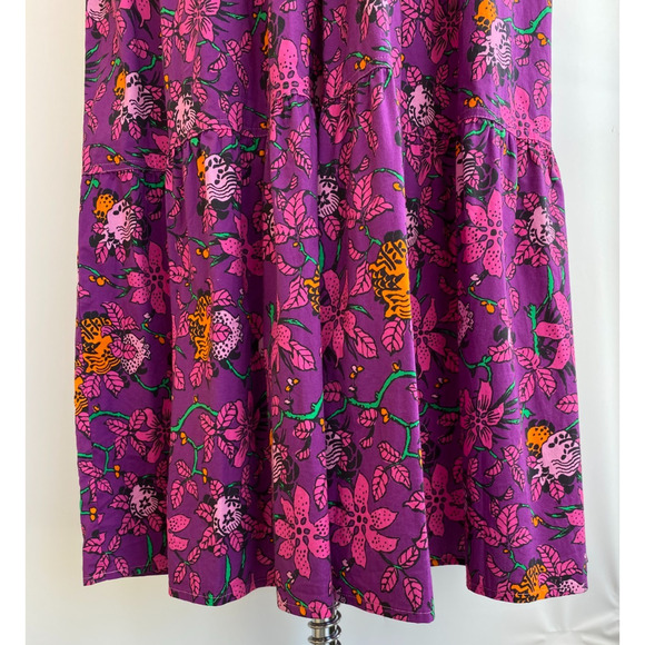 Derek Lam 10 Crosby Dallas Cotton Floral Nap Dress sz 10 - Picture 7 of 11